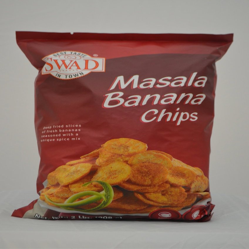 Swad Masala Banana Chips - 10oz., 283g. (Pack of 2)