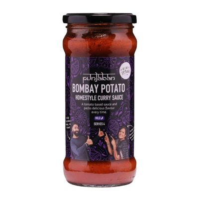 PUNJABAN Potato Base Bombay Sauce, 350 GR