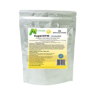 SuperDFM - HoneyBee, Probiotic Supplement for Bees, 10 Applications