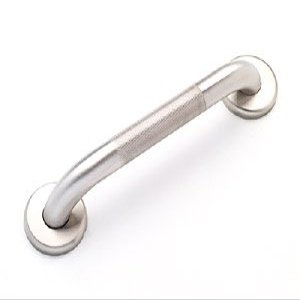 1.25" Diameter Stainless Steel Grab Bar with Knurled Grip 12" - 48" (16")