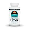Source Naturals L-Lysine Free Form, 1,000 mg - Amino Acid Supplement Supports Energy Formation & Collagen* - 100 Tablets