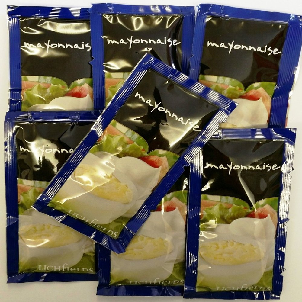 25 x Mayonnaise - 10g Individual Sachets