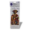 Candy Theme Party Supplies - 20 Gumball Design Cellophane Bags with Twist Ties for Baby Shower Candy Party Favors Decoration Birthday Decor view 4