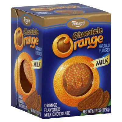 Chocolate Ball Milk Orange (Pack of 12)