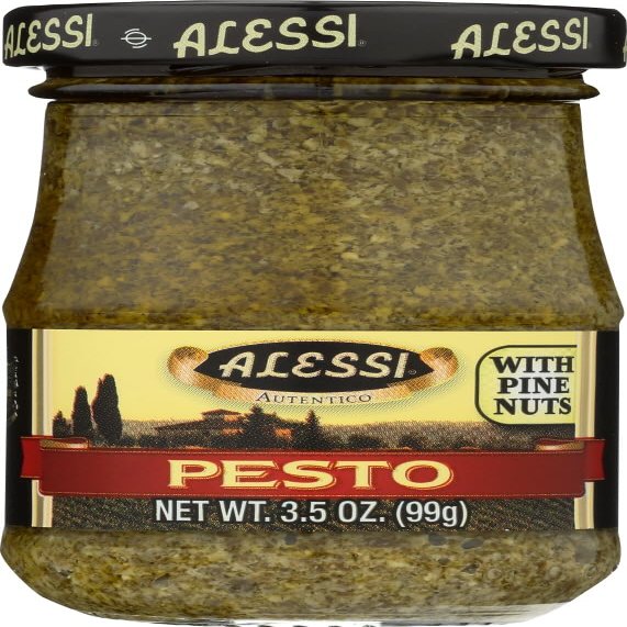 Alessi Pesto 3.5 Ounce Glass Jars
