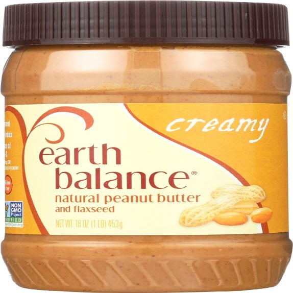 Earth Balance Creamy Peanut Butter (16 OZ) (Pack of 12)