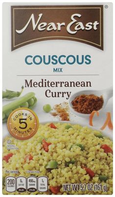 Near East Mediterranean Curry Couscous 5.7 Oz (Pack of 12)