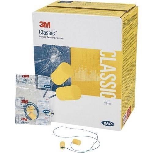 3M Ear Plug Classic W/Cord NRR 29 - MS92150 (1 Boxes)