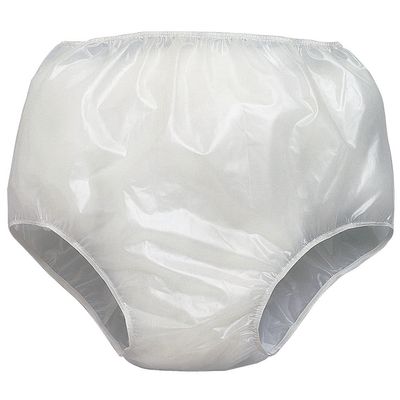 Waterproof Vinyl Pull-On Pant, Medium 26" - 34" (Pack of 3)