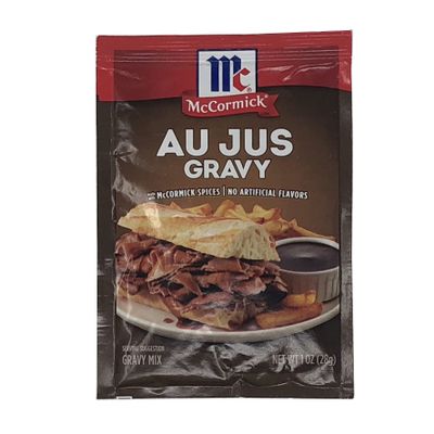 McCormick Au Jus Natural Style Gravy Mix 1.0 OZ(Pack of 12)