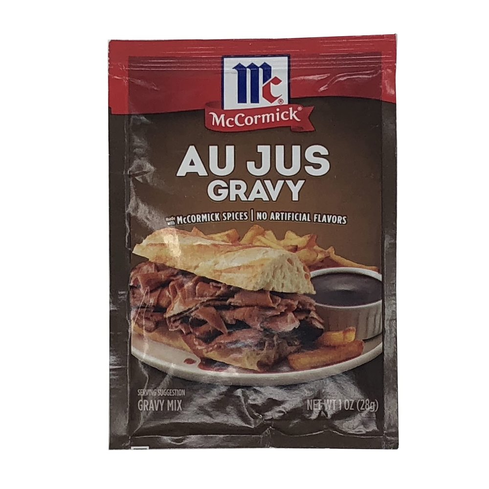 McCormick Au Jus Natural Style Gravy Mix 1.0 OZ(Pack of 12)