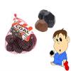 Being Naughty Never Tasted So Nice! Doulbe Crisp Chocolate Lumps Of Coal Stocking Stuffers! (set of 2) view 1