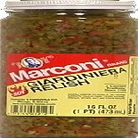 Marconi Relish, Hot Giardiniera 16.0 OZ(Pack of 6)