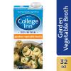 COLLEGE INN 100% Natural Garden Vegetable Broth, 32 oz Carton view 2