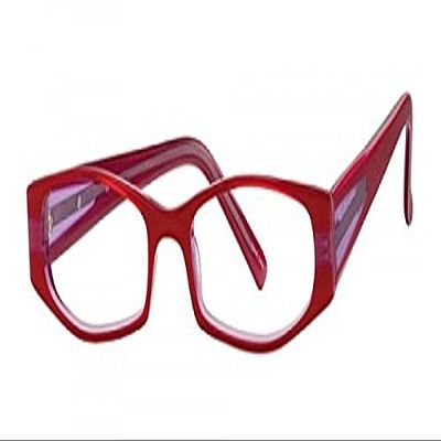 Calabria Viv 902 Designer Reading Glasses in Cocoa-Blue ; +2.75