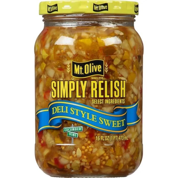 Mt. Olive Simply Relish Deli Style Sweet, 16.0 FL