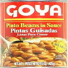 Goya Pinto Beans in Sauce, 15-Ounce (Pack of 24)