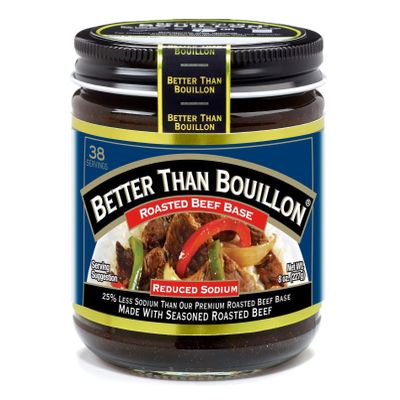 All Natural Reduce Sodium Beef Base 8oz
