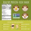 Sunshine Nut Company Whole Roasted Lightly Salted Cashews, Handful of Herbs Flavor, Single 7 oz. Bag, Gluten Free, Peanut Free and Vegan Individual Snack Packs for Kids and Adults, GMO Free view 2