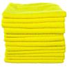 Real Clean 16x16 300GSM Premium Yellow Microfiber Towels (Pack of 12) view 1