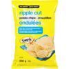 No Name Ripple Original Low Sodium Chips 200g/7.1 oz. {Imported from Canada} view 3