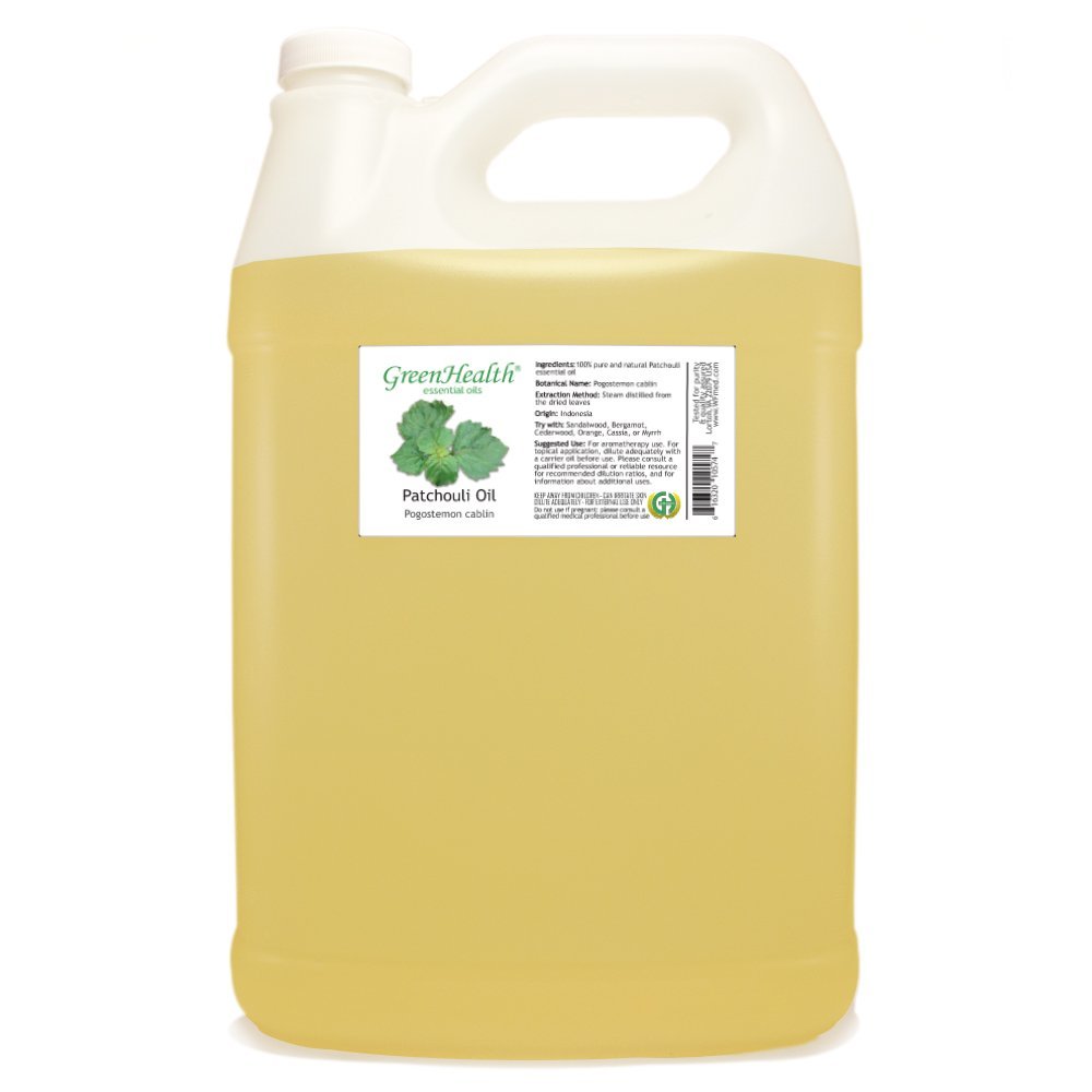 1 Gallon - Patchouli Essential Oil (100% Pure & Uncut) - GreenHealth