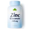 Zinc Gluconate 200 mg by Alfa Vitamins - Boost Immune System - Promote Healthy Skin - 100 Tablets view 1