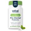 Hyperbiotics Vital Nutrients Pro Dental Probiotic | Clinically Studied BLIS K12 and M18 | Oral Probiotics for Bad Breath treatment for adults | Oral Health for teeth and gums | 45 Mint Tablets view 1