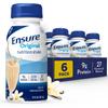 Ensure Original Vanilla Nutrition Shake | Small Meal Replacement Shake | Ready To Drink | 9g Protein, 27 Vitamins and Minerals | 8 fl oz - 6 Pack view 1