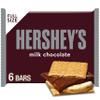 HERSHEY'S Milk Chocolate Candy Bars, 1.55 oz (6 Count) view 1