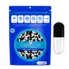 Capsuline Size 4 Empty Gelatin Capsules, Black/Clear - 1000 Count | Gluten Free, Kosher, Non-GMO Certified | Pure Bovine Pill Caps for DIY Supplement Filling view 1