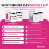 Metrex CaviWipes1 XL Surface Disinfectant Towelettes  Durable Non-Woven Disinfecting Wipes for Hard, Non-Porous Surfaces, Pre-Saturated with CaviCide1  9" x 12", 65 Wipes per Canister view 4