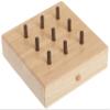 Baseline - 453602 453602 9 Hole Wooden Pegboard to Improve Fine Motor Coordination, Finger Dexterity, Concentration and Increase Reactionary Speed., Model:12-3141 view 2