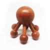 Spider-Shape 6 Legs Full Body Wooden Massager Handheld Stick for Muscle Cellulite Trigger Point Rosewood Thailand view 1