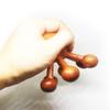 Spider-Shape 6 Legs Full Body Wooden Massager Handheld Stick for Muscle Cellulite Trigger Point Rosewood Thailand view 2