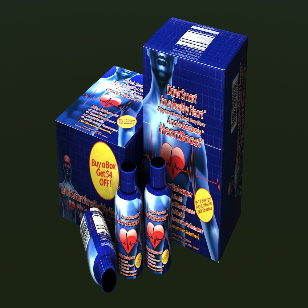 Heart Boost Liquid Vitamin/Supplement with Natural Ingredients That are clinically Proven to Promote Optimal Health