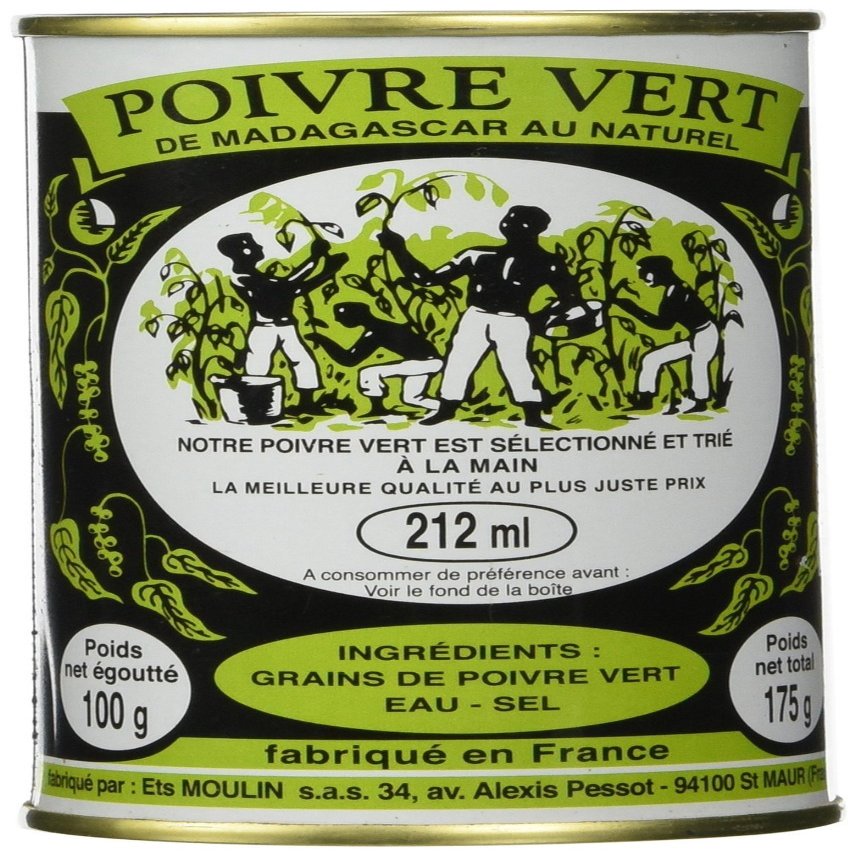 Madagascar Green Peppercorns in Brine - Pack of 4