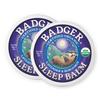 Badger Sleep Balm, Organic Essential Oil Aromatherapy Natural Sleep Balm for Adults & Kids, Relaxing & Calming Lavender & Bergamot Anxiety & Natural Sleep Support, 2 oz Tin, 2 Pack view 1