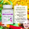 TRANSFORMATION THE GENESIS OF GOOD HEALTH Enzymes Kidz Digestive Enzyme Supplement Chewable, Promote Healthy & Complete Digestion & Elimination, 180 Tablets view 3