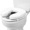 PCP Raised Toilet Seat Cushion, 2" High Padded Comfort Support, Universal Fit, Portable with Adjustable Fastening Straps view 1