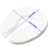 PCP Raised Toilet Seat Cushion, 2" High Padded Comfort Support, Universal Fit, Portable with Adjustable Fastening Straps view 2