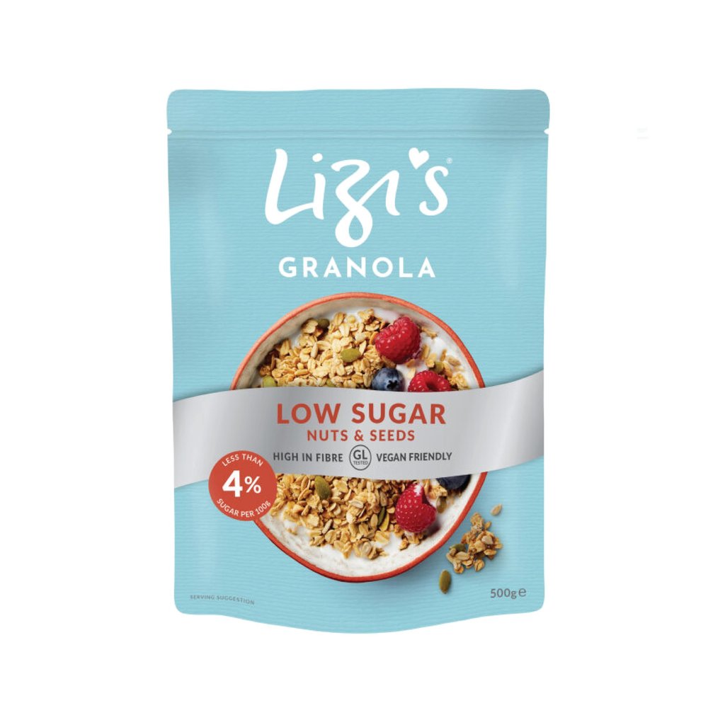 LIZIS Low Sugar Granola, 500 GR