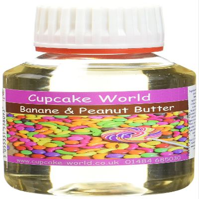 Cupcake World Banana Peanut Butter Intense Food Flavouring 100 ml