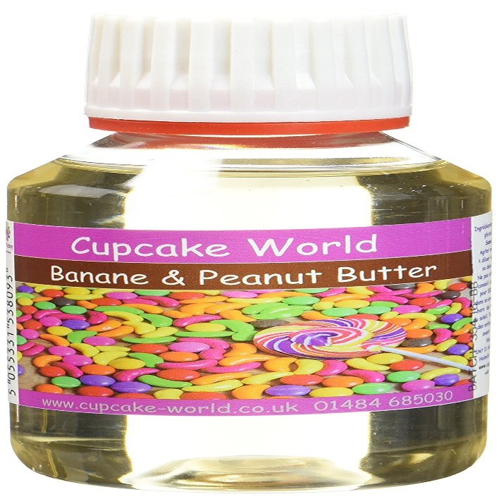 Cupcake World Banana Peanut Butter Intense Food Flavouring 100 ml