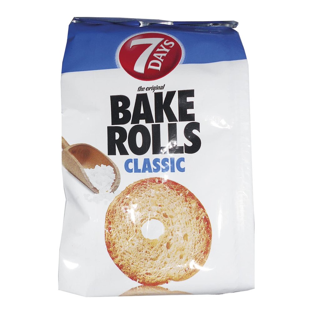 7 Days Bake Rolls Classic Flavor From Greece 104g 3.66 Oz