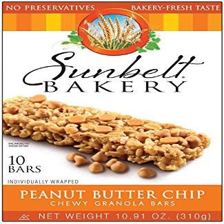 Sunbelt Bakery: Peanut Butter Chip Chewy Granola Bars 10 Ct. (3 Boxes)