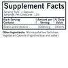 d-Biotin 1000 mcg Capsules - Hypo - 120 count view 2