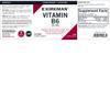 Kirkman Vitamin B-6 50 mg - Hypoallergenic || 100 Vegetarian Capsules || Gluten/Casein Free || Tested for More Than 950 Environmental contaminants. view 3