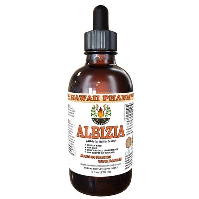 Albizia Liquid Extract, Albizia (Albizia julibrissin) Flower Tincture Supplement 4 oz
