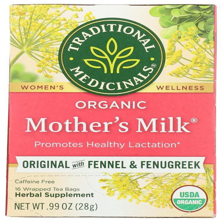 Traditional Medicinals Organic Mother's Milk, 16-Count Boxes, .99 Ounce (Pack of 6) by Traditional Medicinals [Foods]